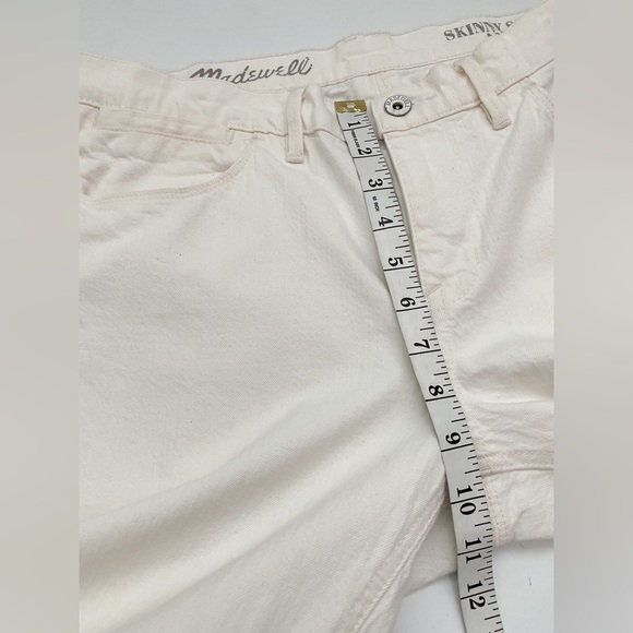 Madewell Skinny Ankle Jeans High Rise Waisted Jeans Classic Stretch Comfort 32 - Picture 9 of 10